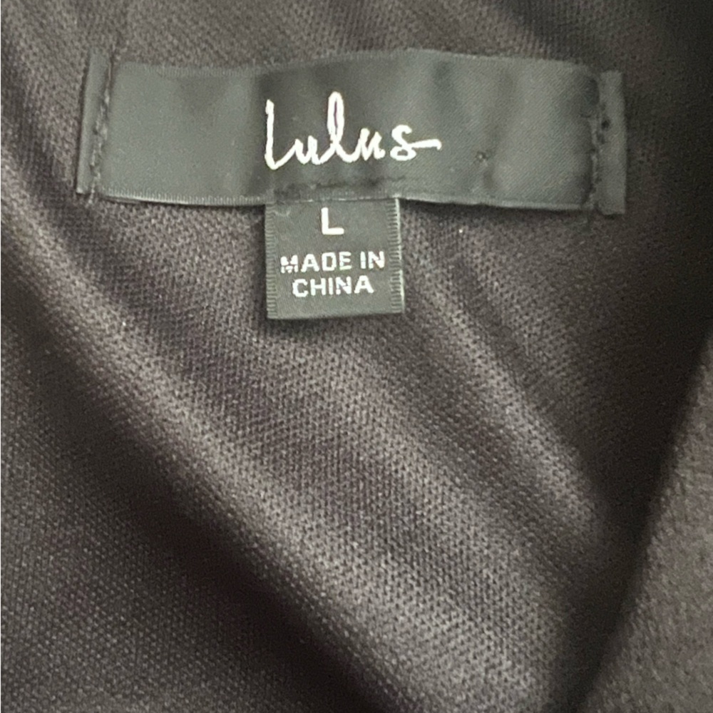 Lulus Westwood Black Half Sleeve Sheath Dress - Picture 4 of 4